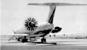 El UDF en un DC-9