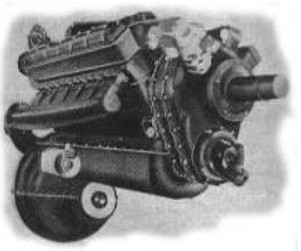 Ford V12 scale model