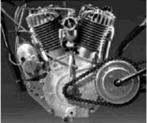 Motor de motocicleta Indian