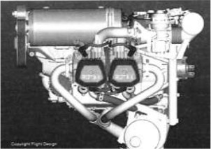 Motor híbrido de Flight Design
