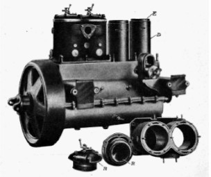 Componentes del motor presentado