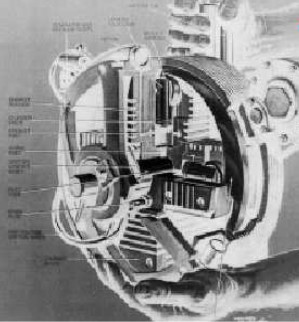Dibujo excepcional del motor Mercer