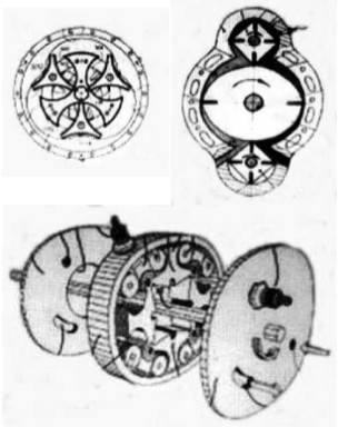 Tres motores rotatorios según sus patentes
