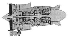 Sección del Garrett CFE-738