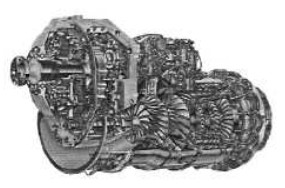 Garrett TPE331, Sección con caja superior
