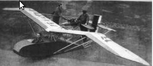 Avion y detalle del motor