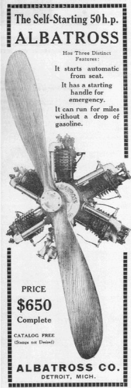 Albatross Co - Anuncio de 1911