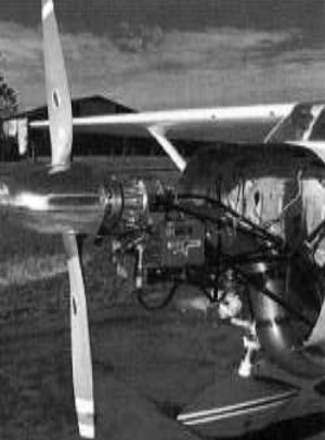 Gustavo Labala's turbine on a Cessna