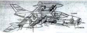 El Adam avión de LTV