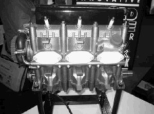 El Lycoming en vista lateral