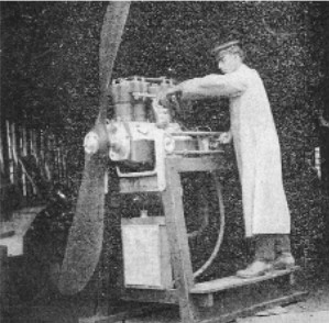Rodaje de un cuatro cilindros de Maximotor