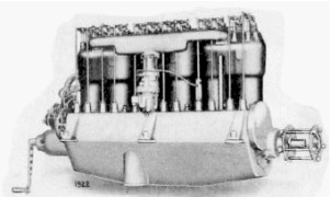 Maximotor de 6 cilindros y 100 HP