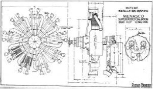 Plano del Menasco-Salmson