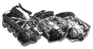 Tres motores de gama RAM