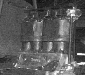 Motor Rebus en avión, 1909