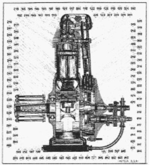 Renard R-200, sección del catalogo de piezas