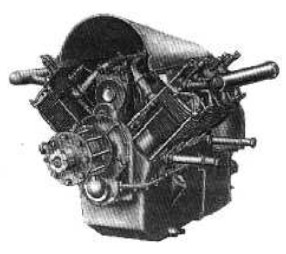 Otro V8, de posición tractora