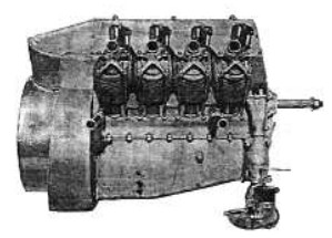 Vista del Renault V8 carenado