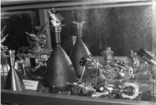 Motores de maniobra de satélites en el Museo Safran