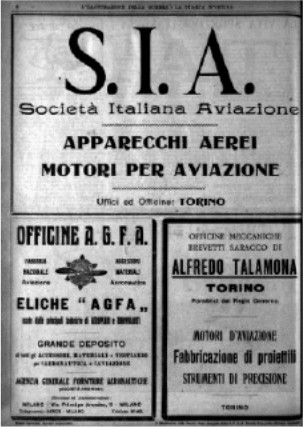 Anuncio de SIA de Torino
