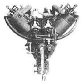 Snadecki V8, vista frontal