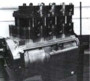 Motor SPS con hélice instalada