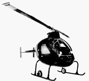 Helicóptero con motores RoR deTAM