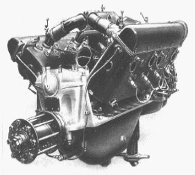 Hispano Suiza con modiﬁcación de Triaca