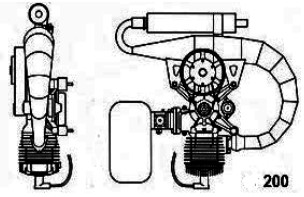 The Walkerjet Model 200, drawings
