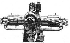 Darracq 30 CV two-cylinder engine