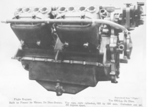 Motor de 100 CV de DeDion-Bouton