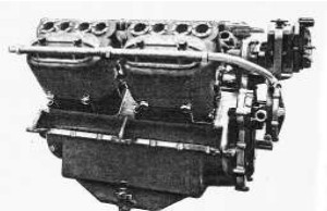 De Dion-Bouton, Elevación izquierda del V8