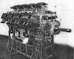 The 24-cylinder Lorraine-Dietrich engine