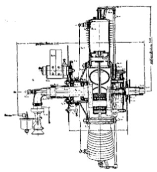 Plano del motor Delfosse que se menciona