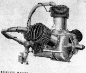 Delfosse fan-shaped engine