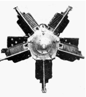 Delfosse 5-cylinder rotary