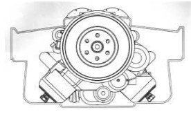 Deltahawk, frontal area drawing