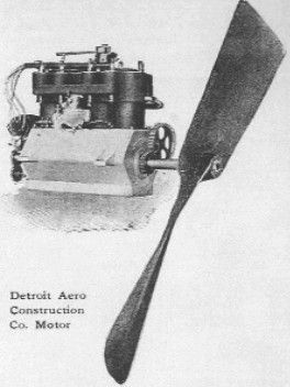 Motor del Detroit Aeronautic Construction Co.