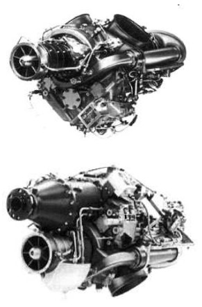 Detroit Diesel Allison, Evolución del primero al turbohélice, ambos de 450 HP