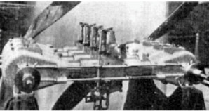 Dutheil et Chalmers, Dos motores unidos por las cámaras de combustión
