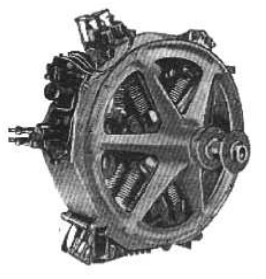 Edelweiss engine, front view