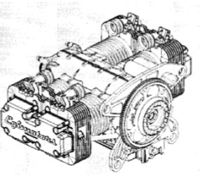 Egimotors, Engine drawing, brochure