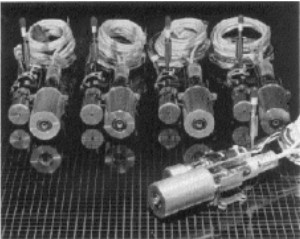 EHT, 5 modelos de motores cohete de maniobras