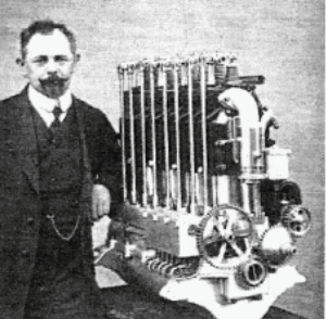 Geisenhof with the AGO 100 CV engine