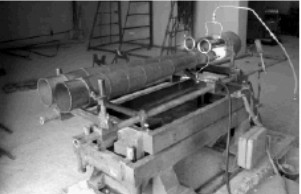 Enics, The double pulsejet running on a bench