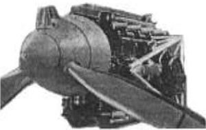 Fairey P-24 con hélice