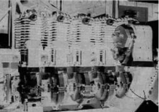 Motor de cuatro cilindros de ABC