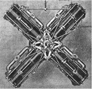 16-cylinder Favata engine