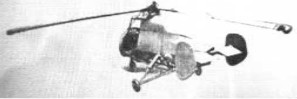 Estatorreactores en las palas de rotor de un helicóptero