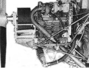 The Ford engine modified by Javelin